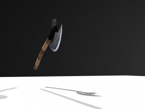axe 3d model 3D Model