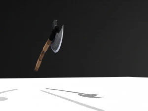 3d модель сокири 3D Модель