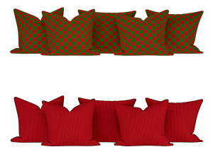 cute christmas pillows 3D Модель
