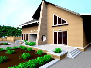 cottage Modelo 3D