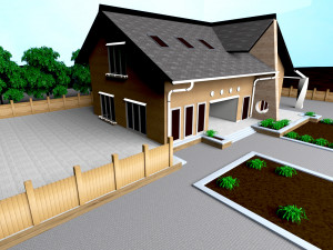 cottage Model 3D