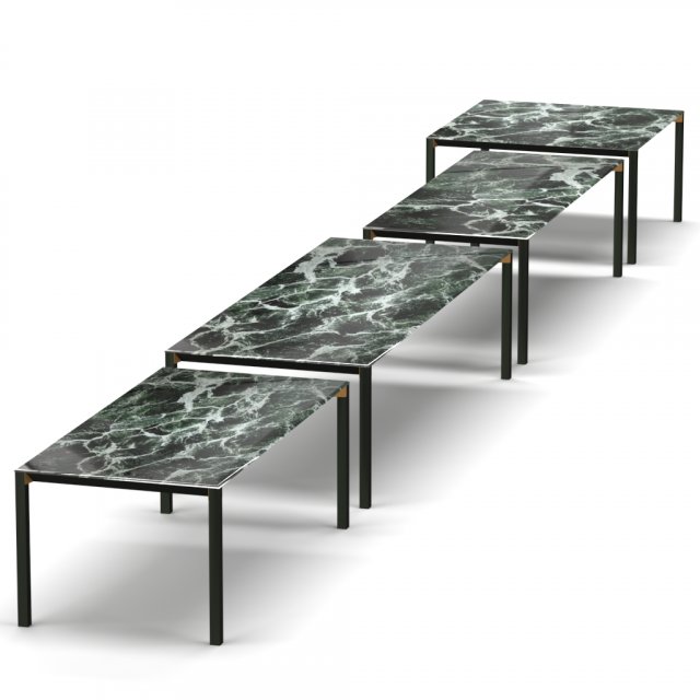 molteni table half a square 3D Model .c4d .max .obj .3ds .fbx .stl .blend 