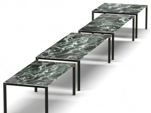 molteni table half a square 3D Model