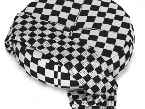 round pouf aley lema 3D Model
