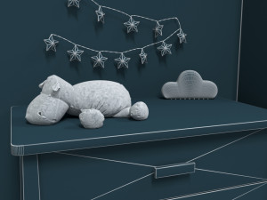 pali laboratorio dresser and toy Model 3D