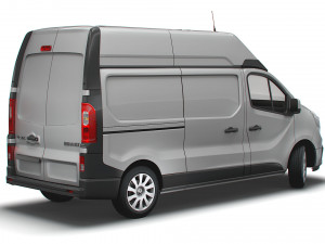 Renault Trafic Van L1H2 2021 3D 模型