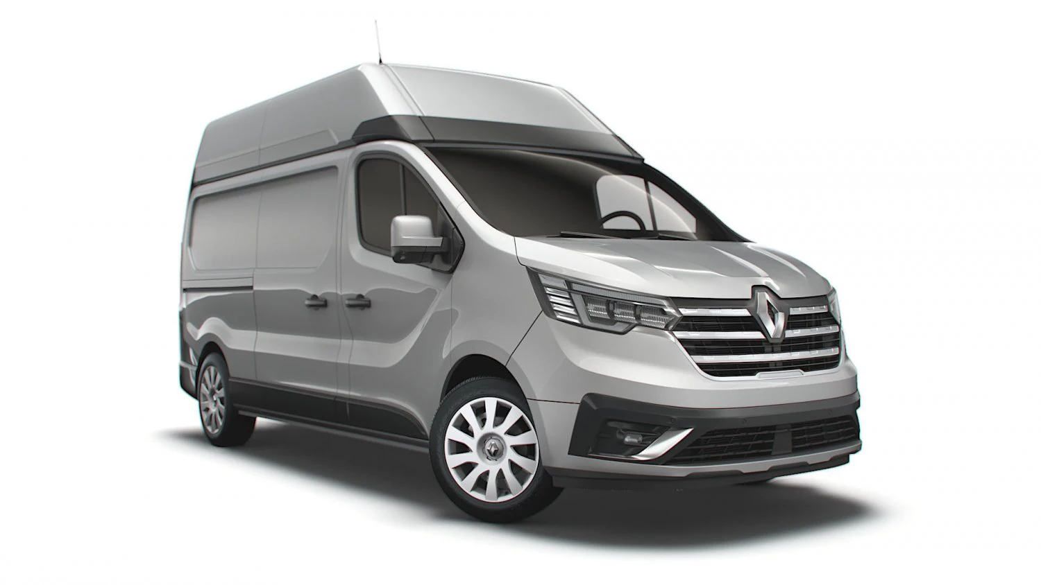 Renault Trafic Van L1H2 2021 3D Model .c4d .max .obj .3ds .fbx .stl .blend 