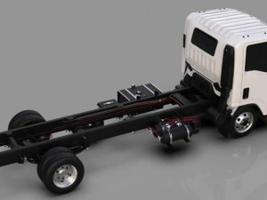 Chevrolet isuzu nqr Modello 3D