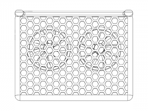 cooling pad design - chillpad x1 Model 3D
