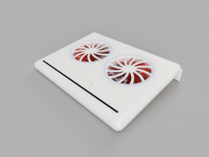 cooling pad design - chillpad x1 3D मॉडल