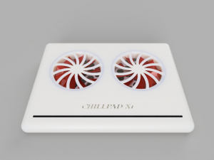 cooling pad design - chillpad x1 Model 3D