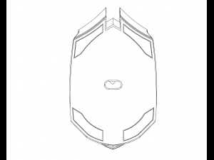 gaming mouse Modèle 3D