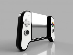 bluetooth gamepad for smartphone or pc with cooler 3D Model