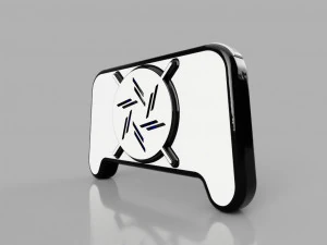 bluetooth gamepad for smartphone or pc with cooler 3D Model