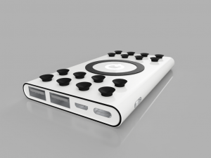 sticky power bank Modello 3D