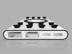 sticky power bank 3D 모델