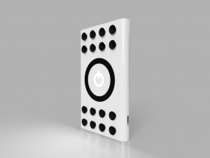 sticky power bank 3D 모델