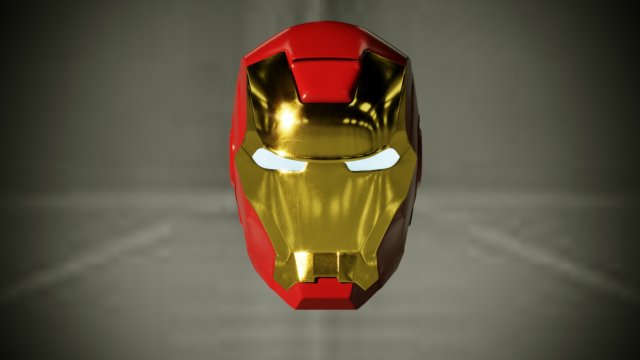 ironman high 3Dモデル .c4d .max .obj .3ds .fbx .stl .blend 