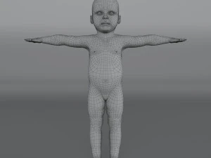 14 rigged base mesh 3D Model
