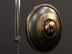 roman soldier game ready 3D 모델
