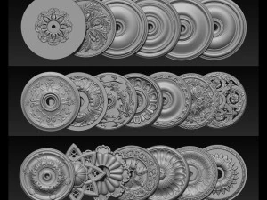 50 pędzel do ozd&oacute;b imm Model 3D