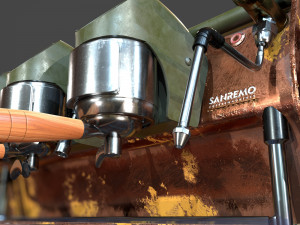sanremo cafe racer 3D Model