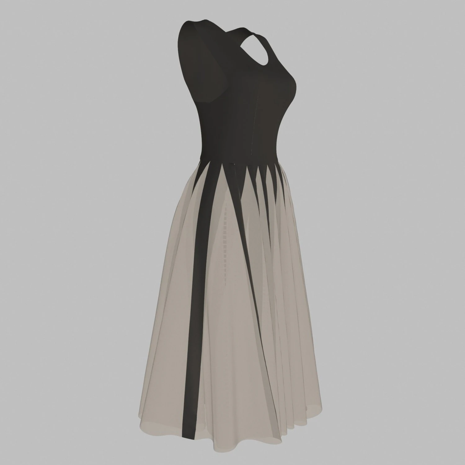 dress 3D Model .c4d .max .obj .3ds .fbx .stl .blend 