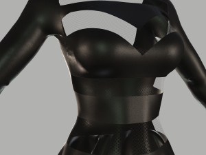 dress 3Dモデル