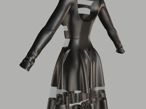 dress 3Dモデル