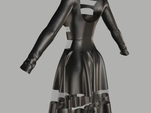 vestito Modello 3D