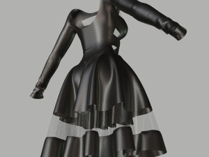 dress 3Dモデル
