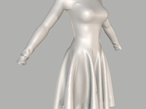 dress 3Dモデル