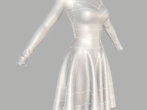 dress 3Dモデル