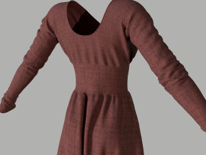 dress 3D Модель