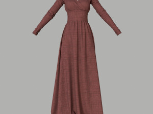 dress 3D Модель