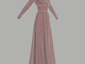 dress 3D Модель