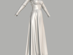 dress 3D Модель