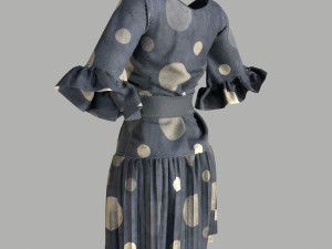 dress 3D-Modell