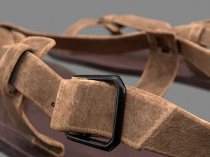 female sandals Modello 3D