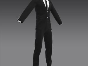 tuxedo 3Dモデル