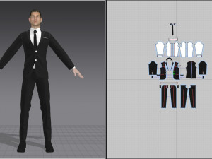 tuxedo 3Dモデル