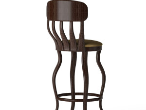 Wooden chair 3D Model