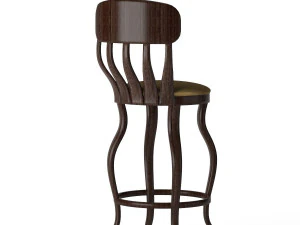 Wooden chair 3D Model