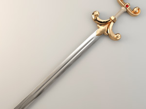 King sword 3D Модель