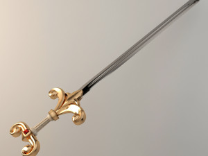 King sword Modèle 3D