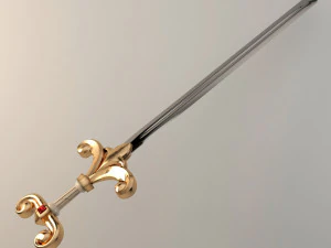 King sword 3D Model