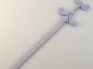 King sword Modèle 3D