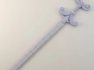 King sword 3D Model