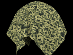10 military fabric smart materials for substance painter serie 1 CG テクスチャ