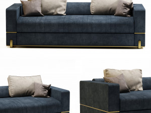 juliettes italian sofa 3D Модель